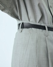 I'm here - PULL - TAB : BELT / brown