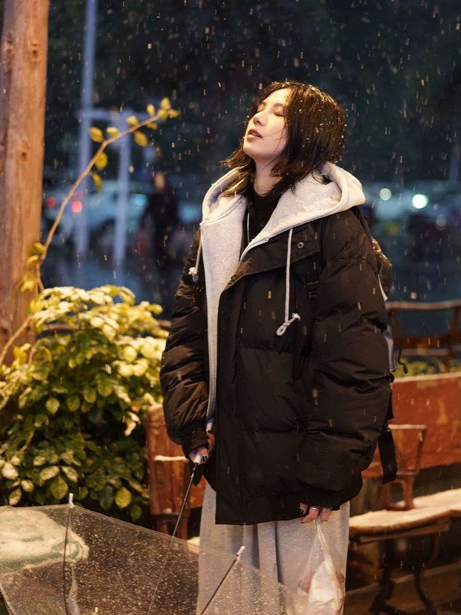 フェイク2ピースダウンジャケット / Fake 2Piece Down Jacket