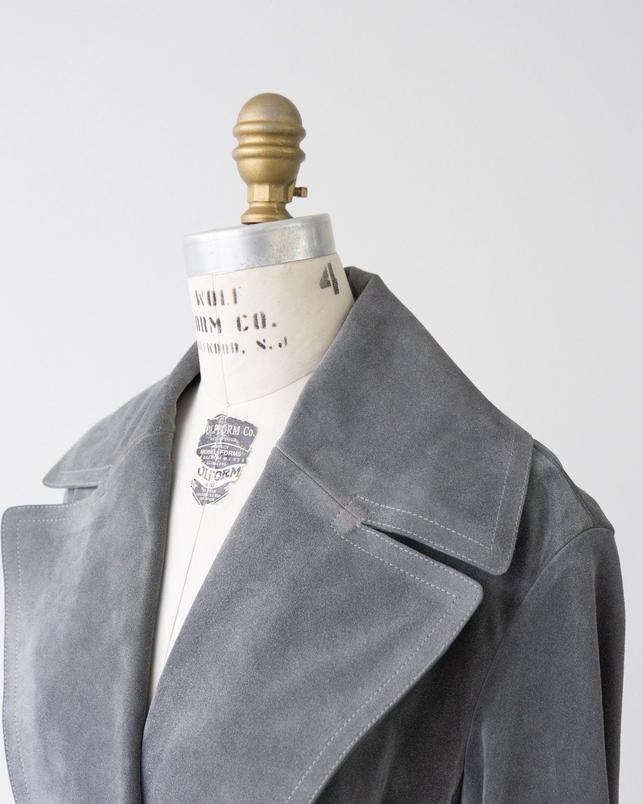 〈CÉLINE by phoebe philo〉Suede coat