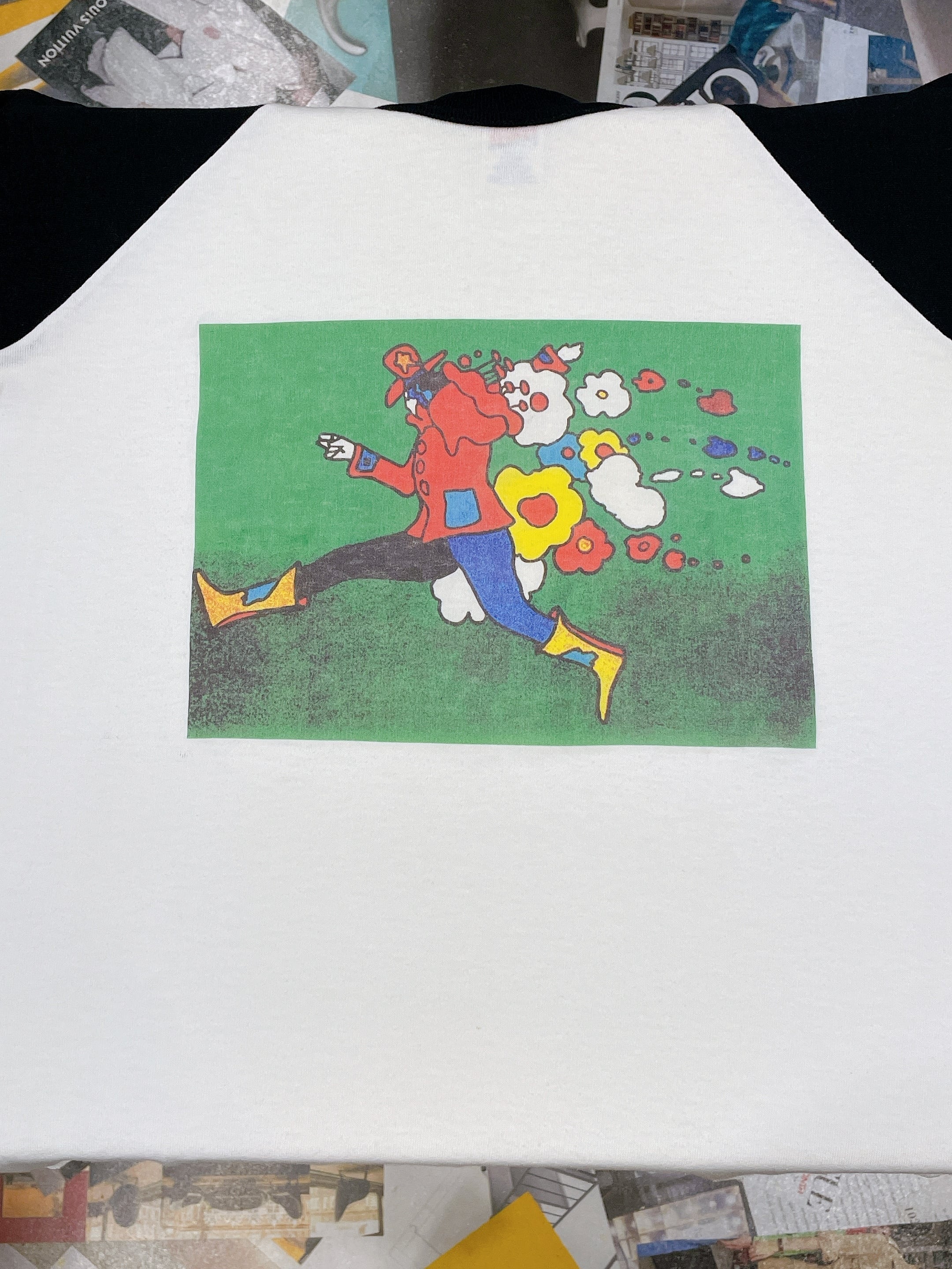 Peter Max ラグランスリーブTシャツ ピーターマックス | Used 
