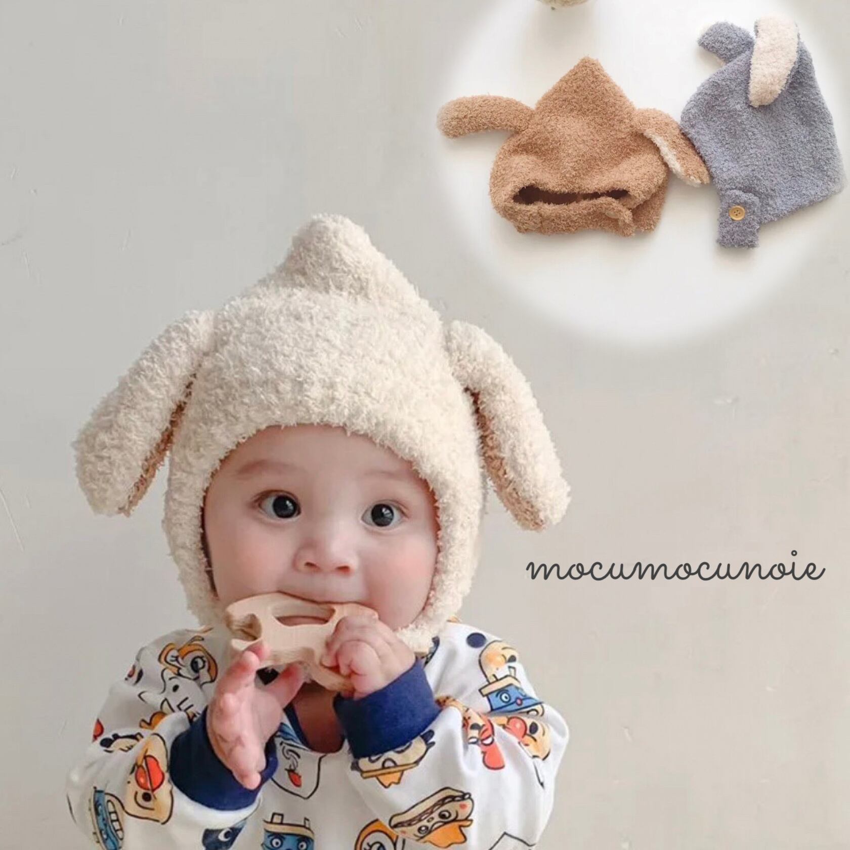 ふわもここひつじ帽子 | ベビー＆キッズ mocu mocuの家