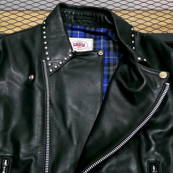 uniform experiment 21AW JAMES GROSE LEATHER RIDERS JACKET サイズ4