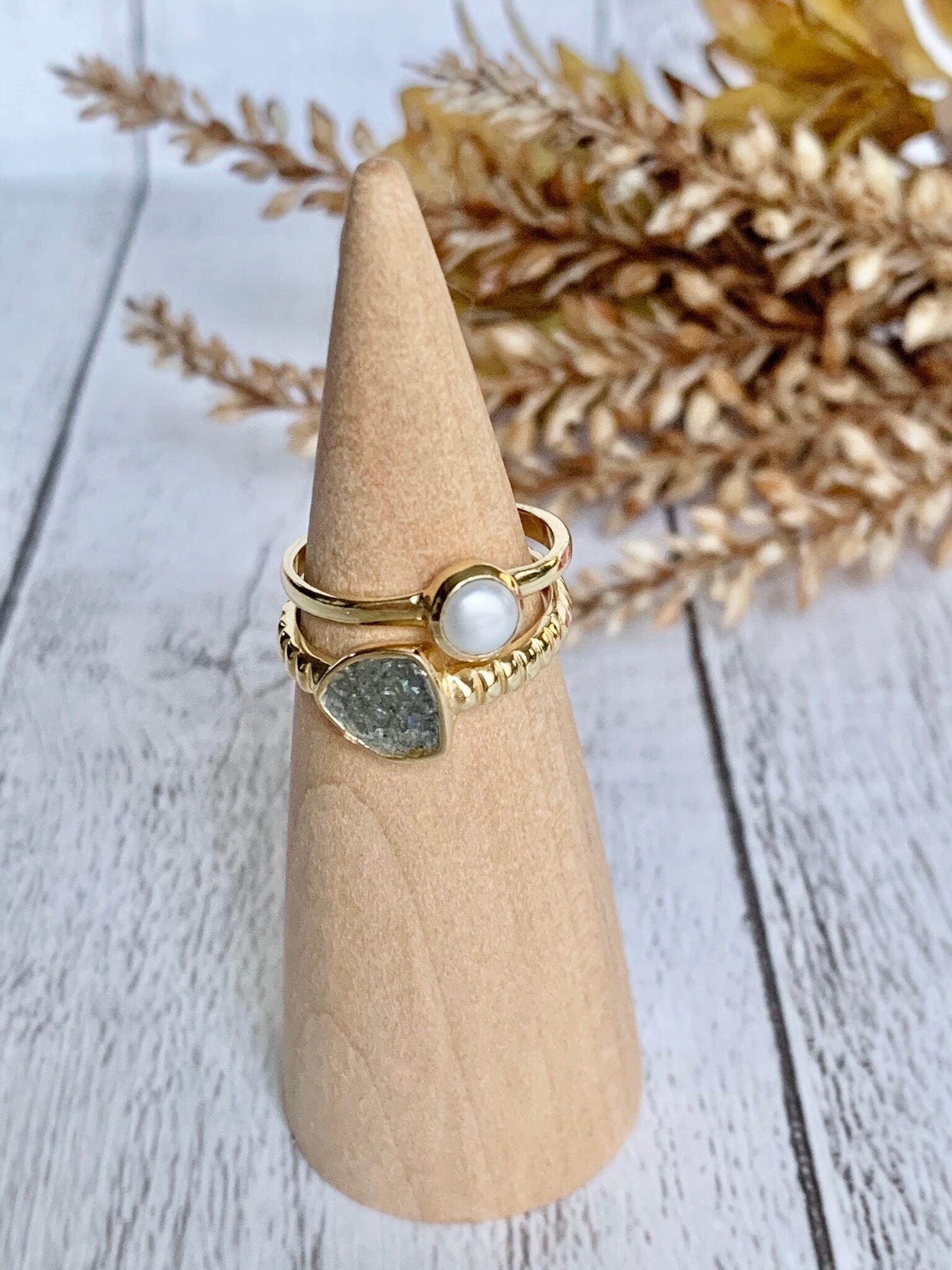 トルコ天然石リングI