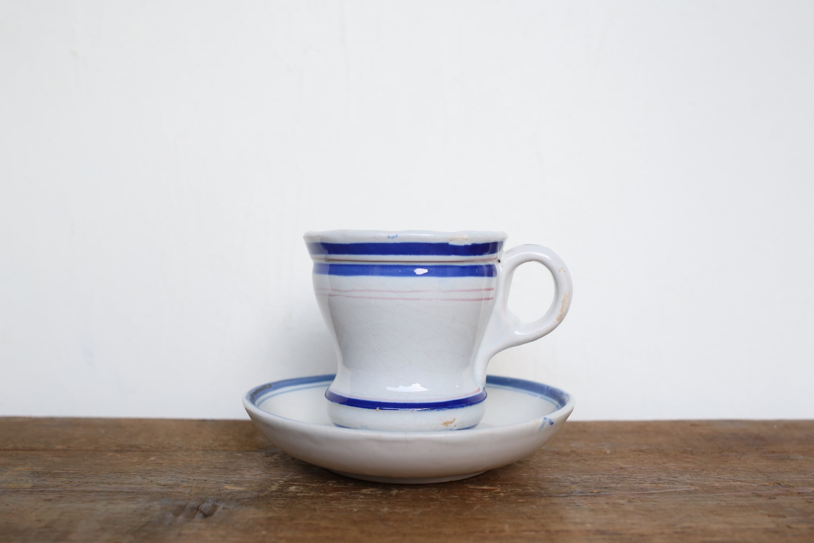 フランス アンティーク ヴィンテージ ブリュロ brûlot カップ&ソーサー N-01669