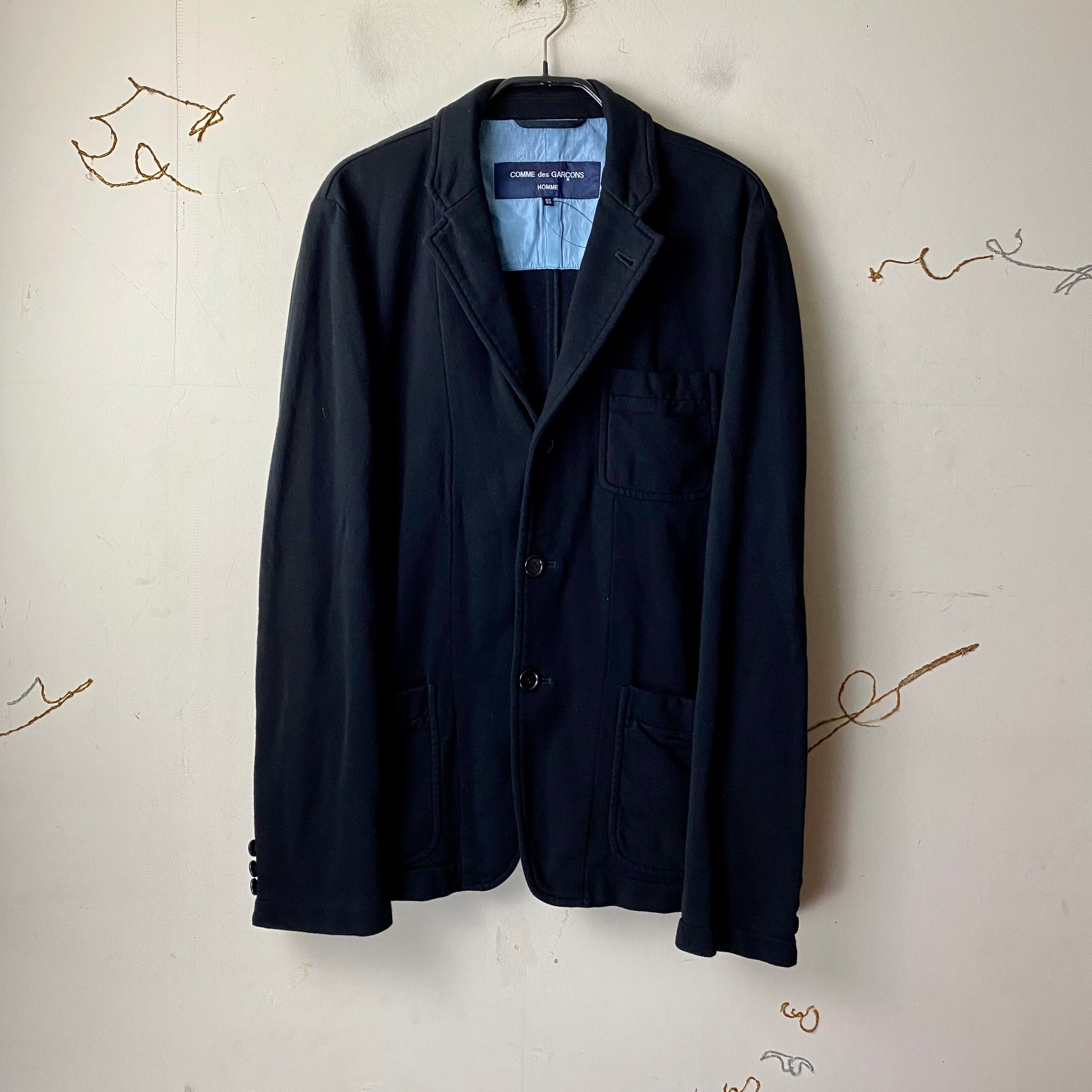 AD2008 COMME des GARCONS HOMME jersey tailored jacket | NOIR ONLINE