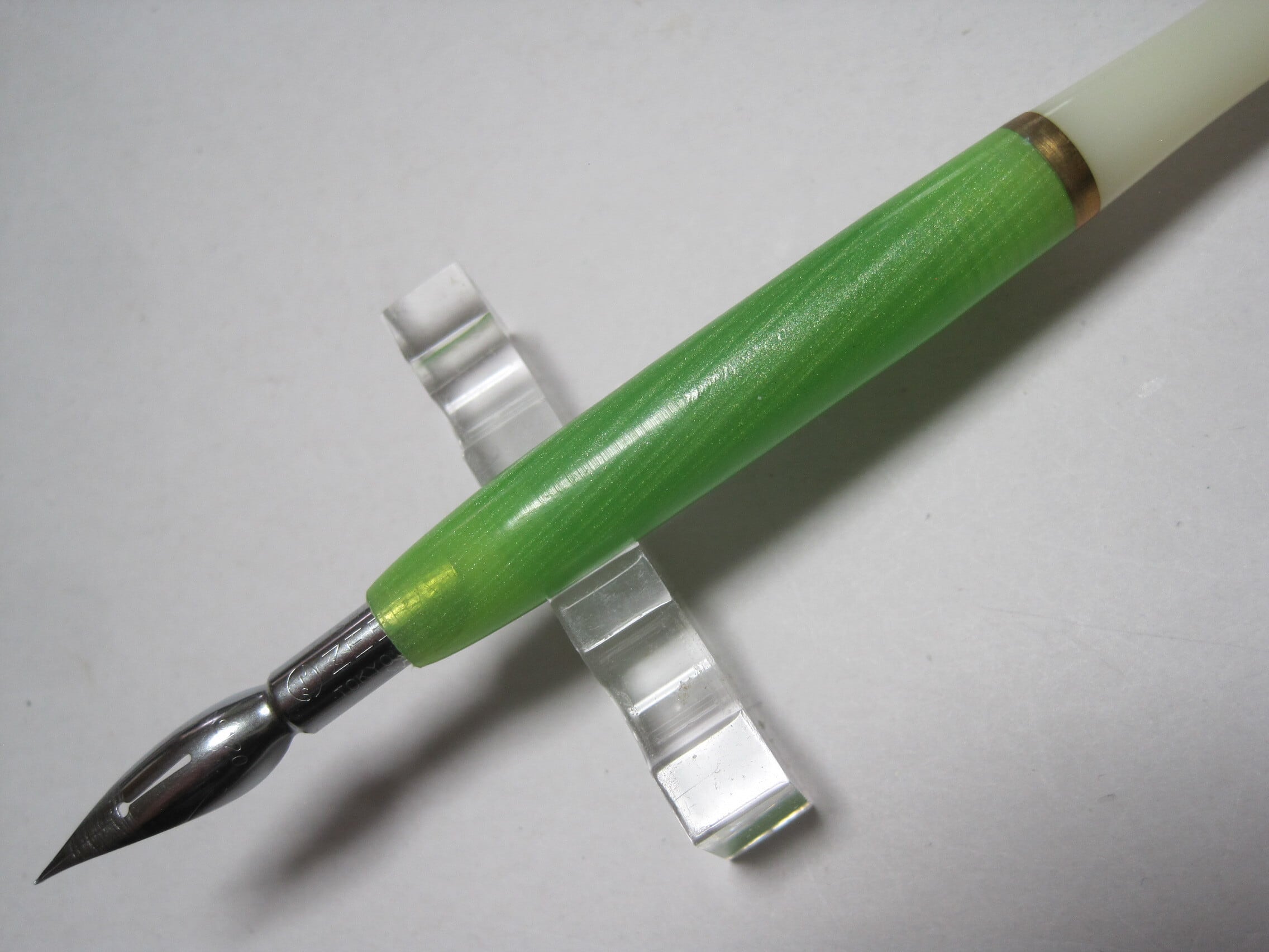 45.昭和時代のPen Holder 1本＆替えペン先10本セット ペン先は4種類