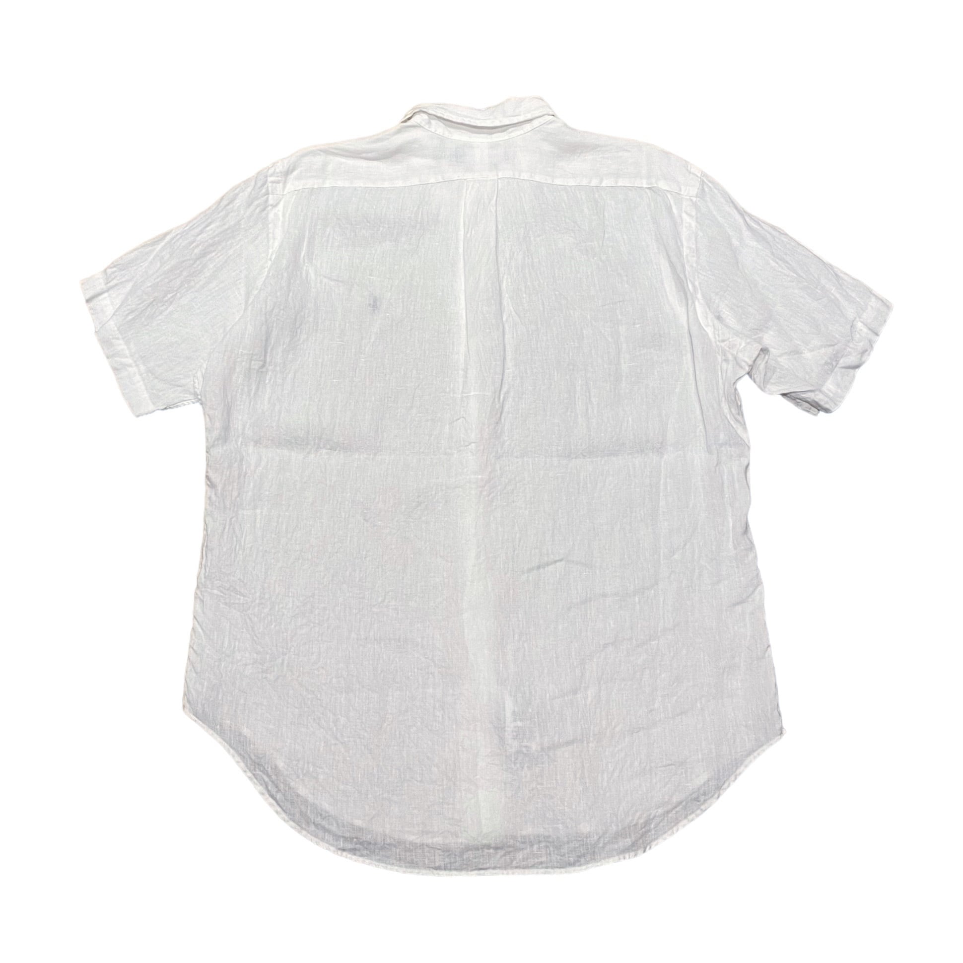 Polo Ralph Lauren S/S Linen Shirt L / ポロ・ラルフローレン リネン