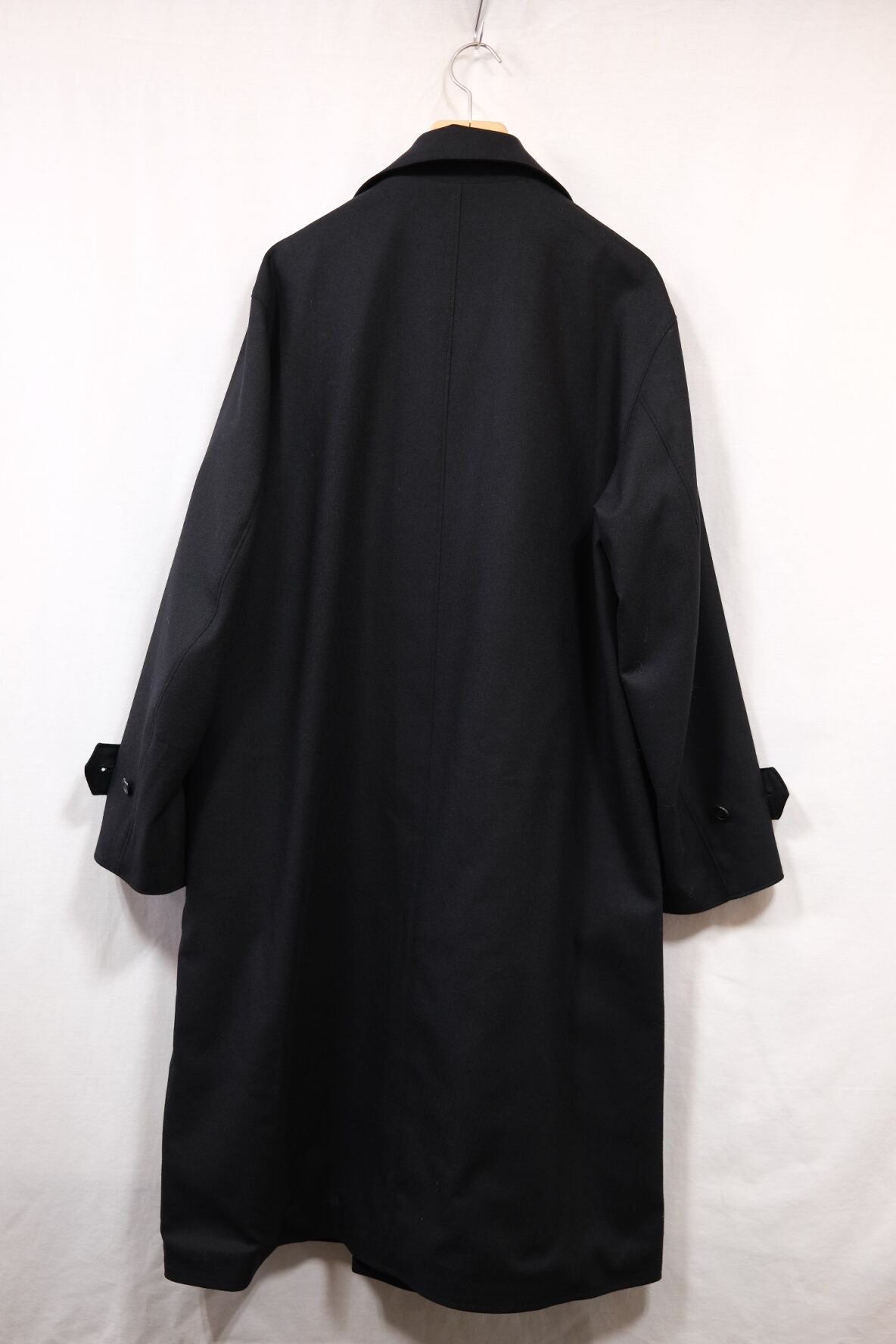 semoh” Italian Wool Old Coat Black” | Lapel online store