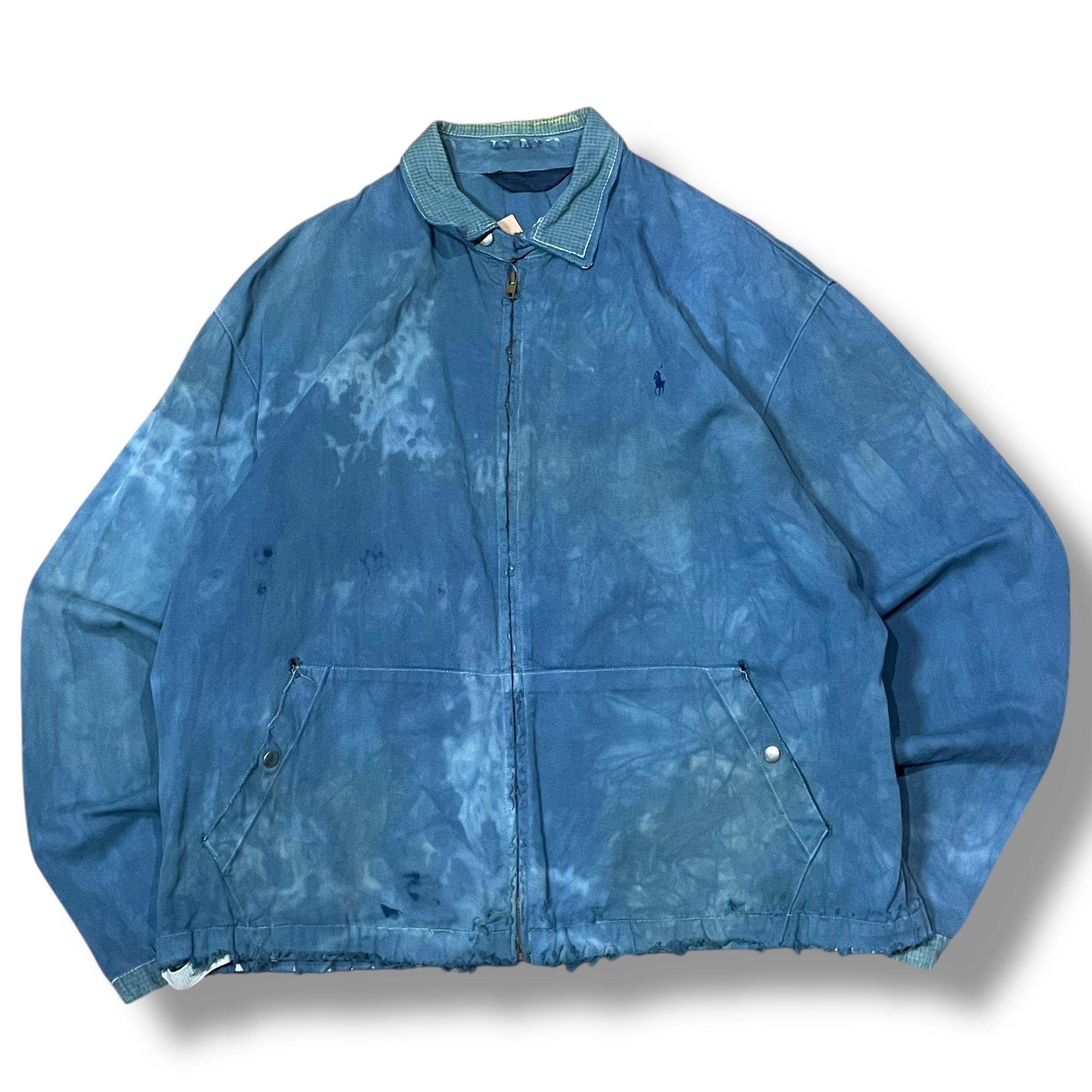 90s ナイスフェード Ralph Lauren デッキフックジャケット US.NAVY USN