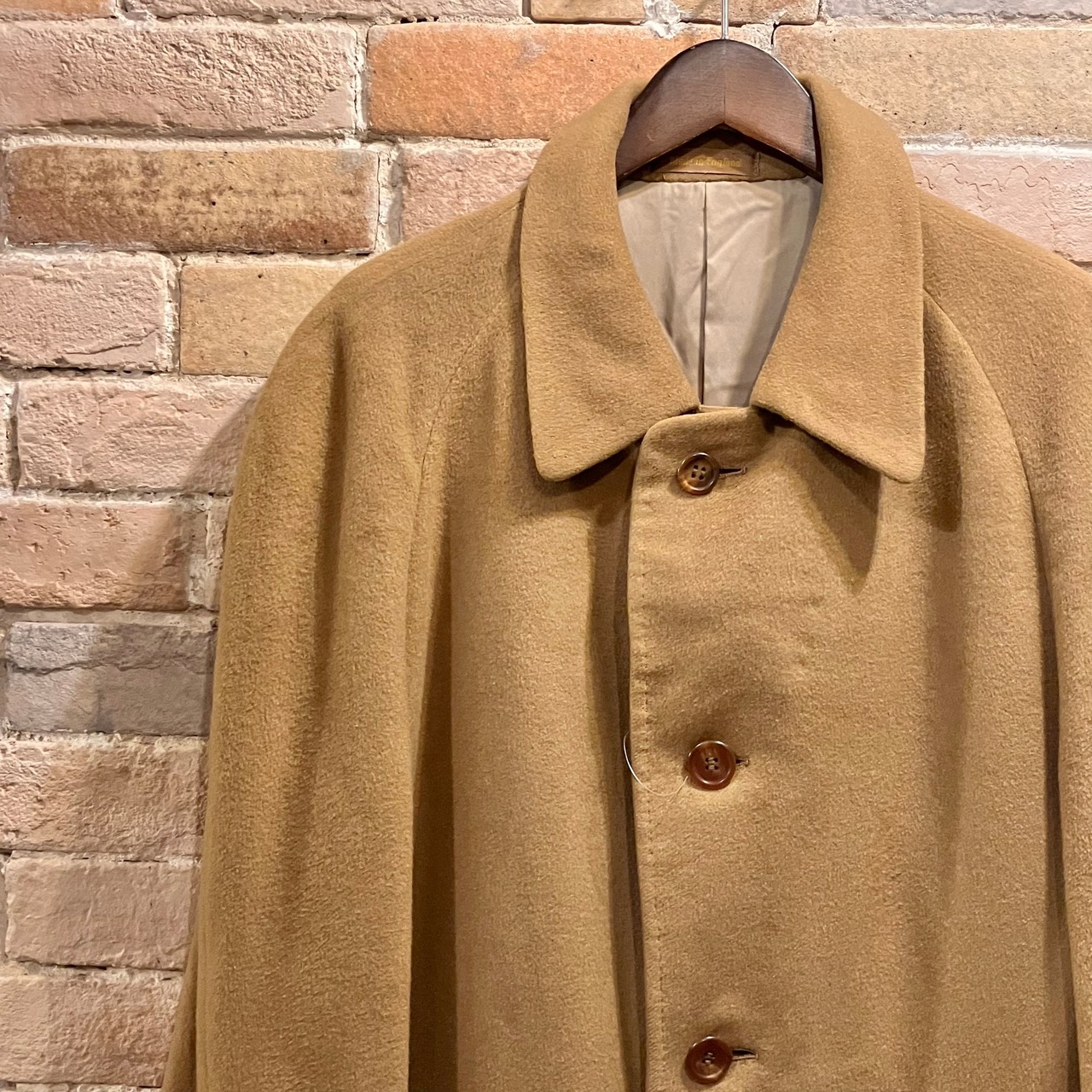 Chester Barrie イングランド製 カシミアステンカラーコート  
