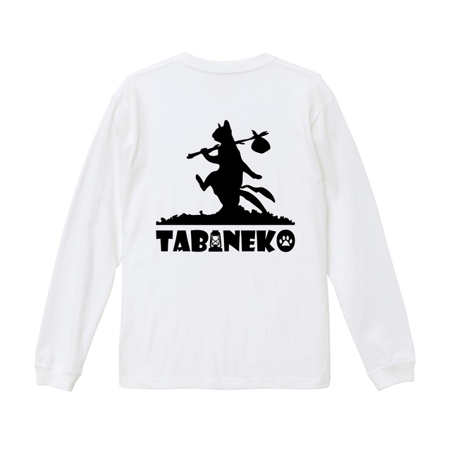 BackPrinted LongSleeveTshirt White