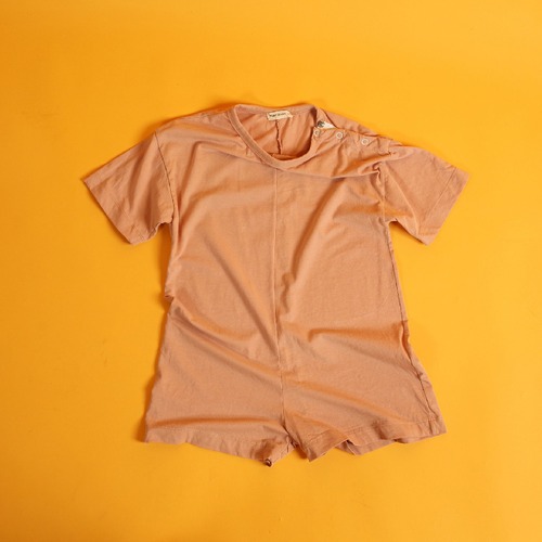 オレンジTシャツサロペット