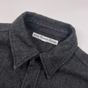 Daily Wardrobe Industry デイリーワードローブインダストリー 起毛 長袖シャツ 0/グレー メンズ