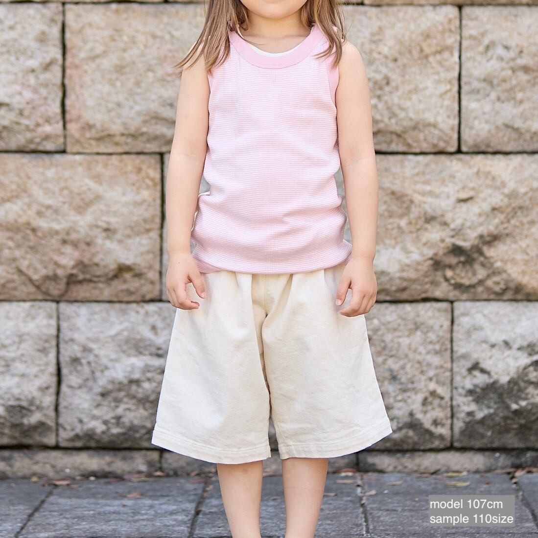 MOUN TEN.(マウンテン)/ miller x MOUN TEN. exclusive 2-pack tank / flamingo x brown / 95,110,125,140