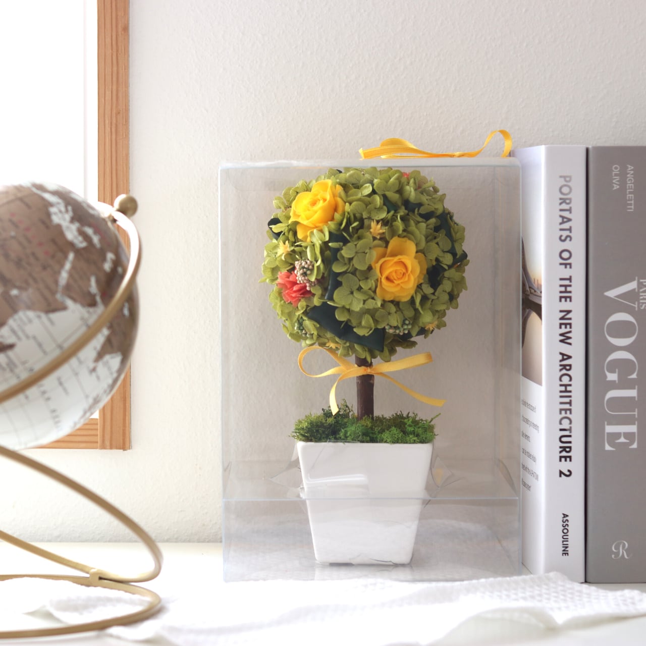 ご注文 トピアリー リース など プリザーブドフラワー