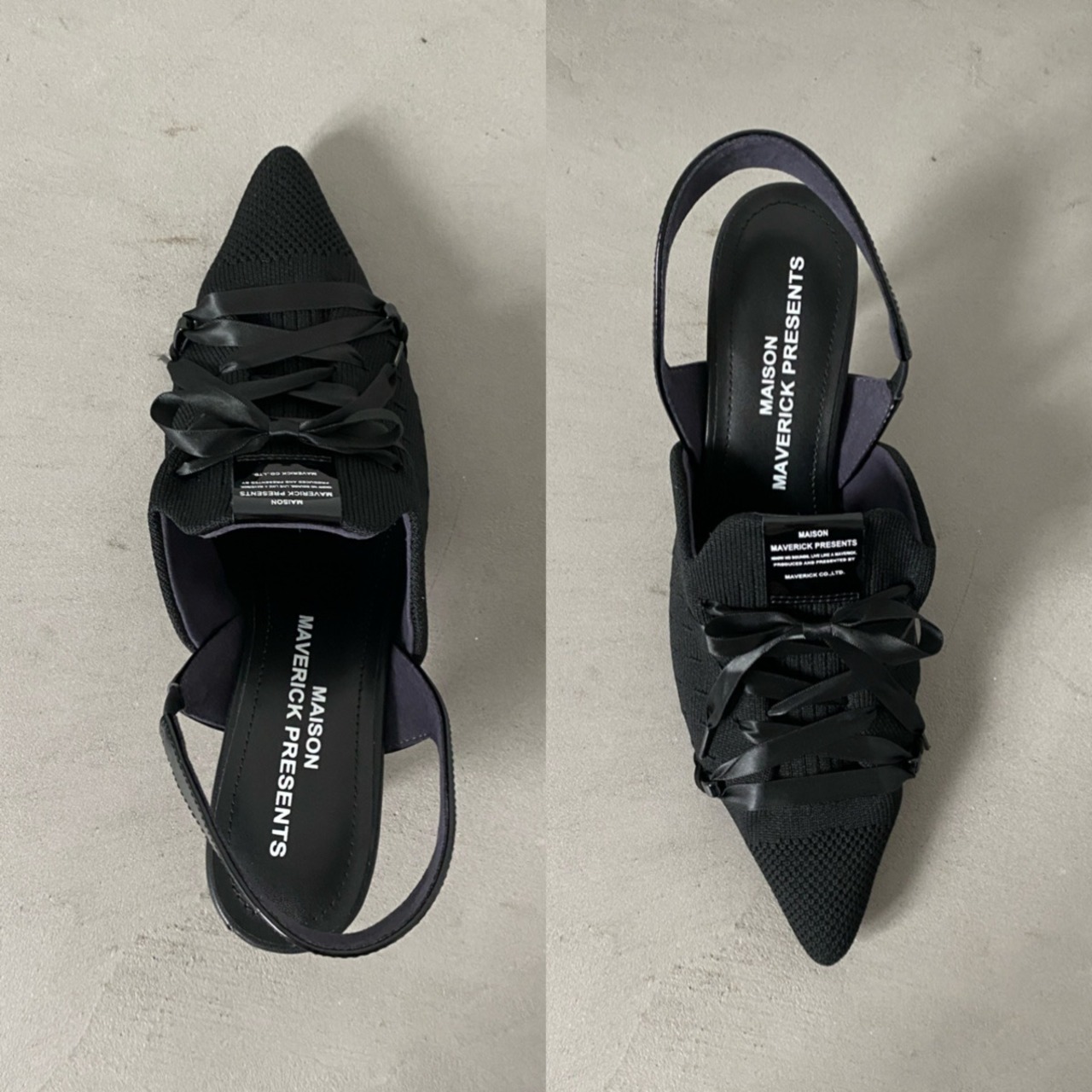 【受注予約：7月上旬入荷予定】special edition sneaker heel/black