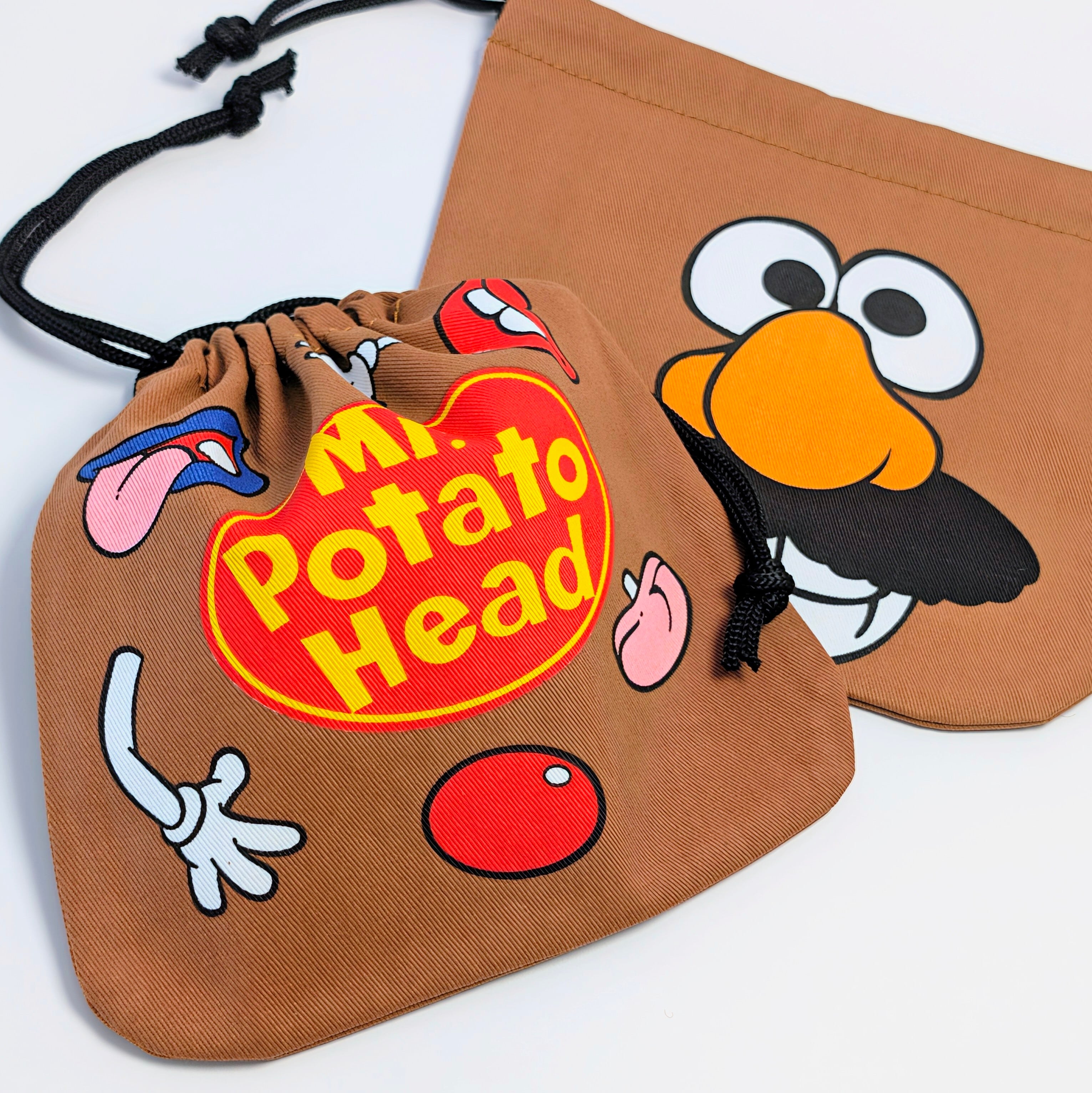 ✨️可愛すぎて何枚も欲しい♡✨️アメリカンキャラクターPURSE【 Mr. Potato Head(ミスターポテトヘッド)】 トイストーリー / 巾着袋 〚アメリカン雑貨 アメトイ〛