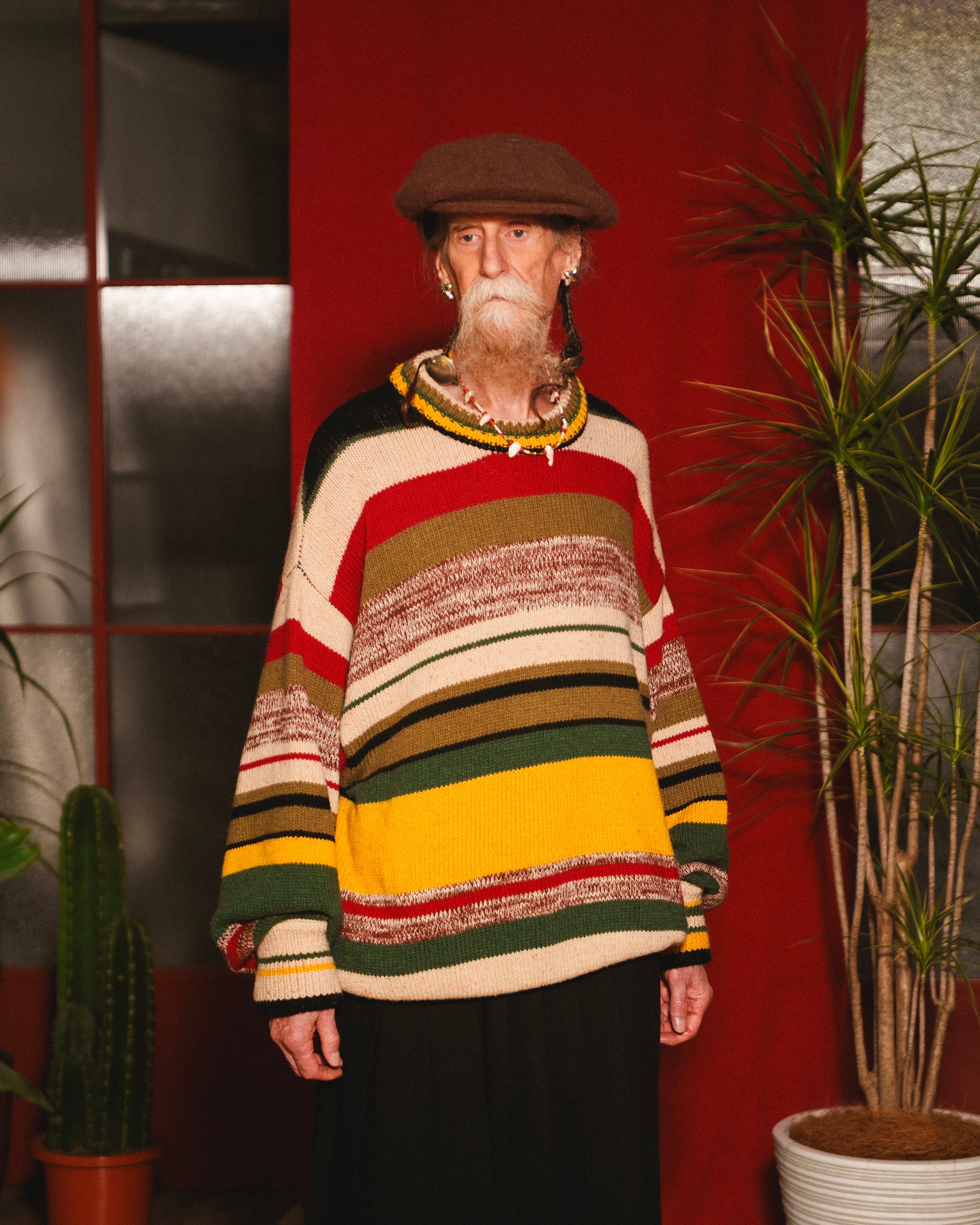 Rainbow Wool Sweater / レインボーウールセーター