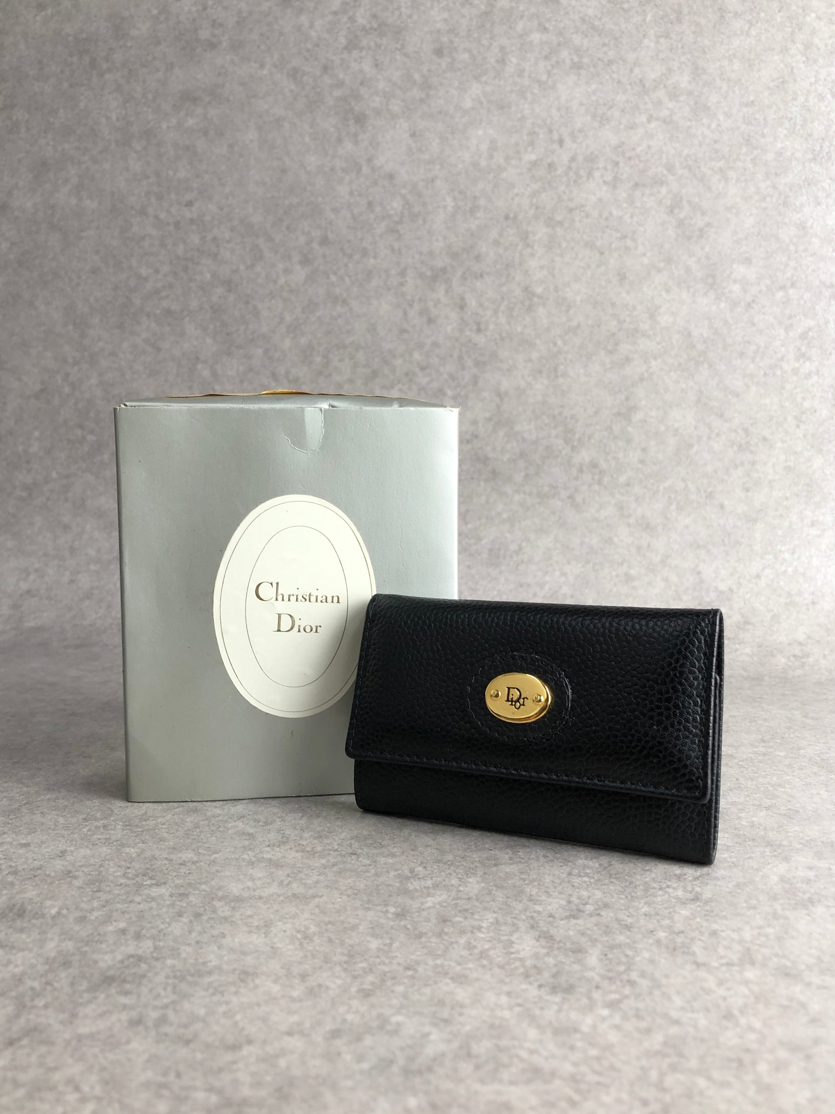 Christian Dior クリスチャン ディオール キーケース ブラック 6連
