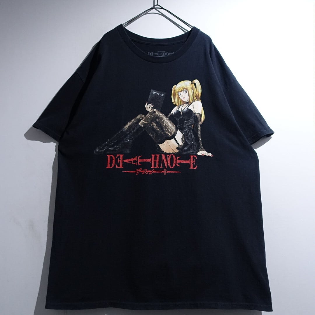 "DEATH NOTE Black Misa Amane Print Design Anime T- Shirt