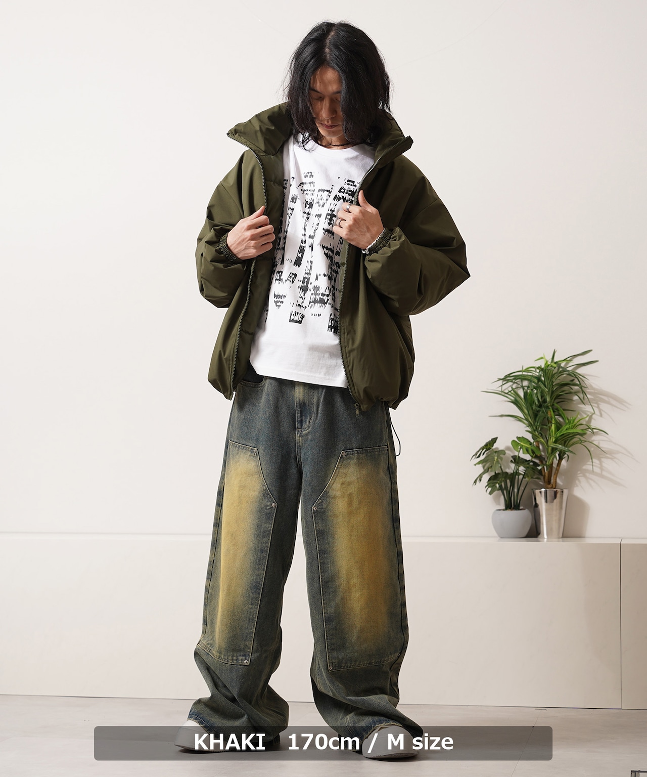 ◆シームレス ファイバー中綿 ショート スタンドジャケット◆lf-24412