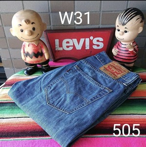 levis リーバイス 505 W31 ストレートジーンズ no1272