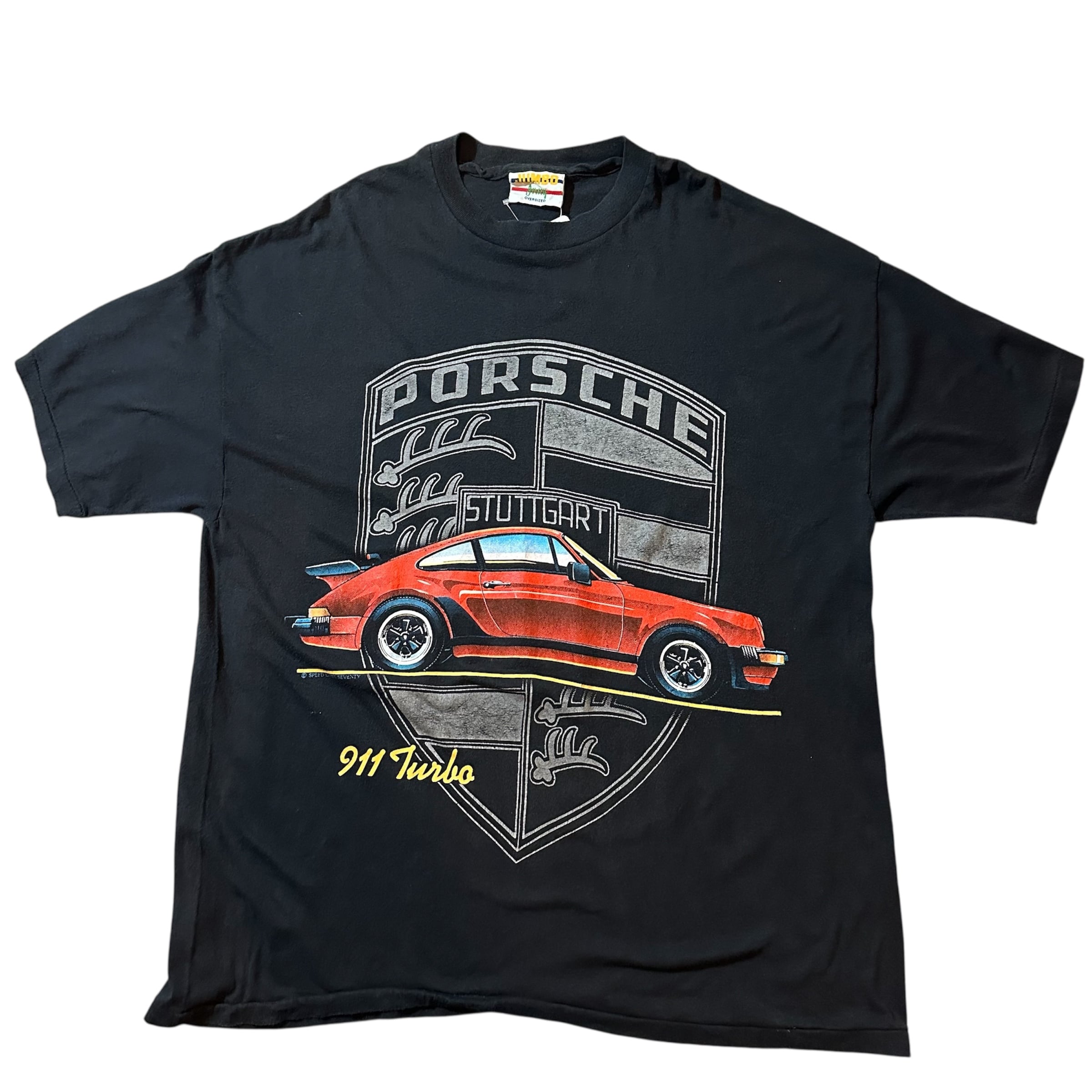 90s USA製 PORSCHE ポルシェ ロンT XL 83bb09324928492b74cdca338bb74f