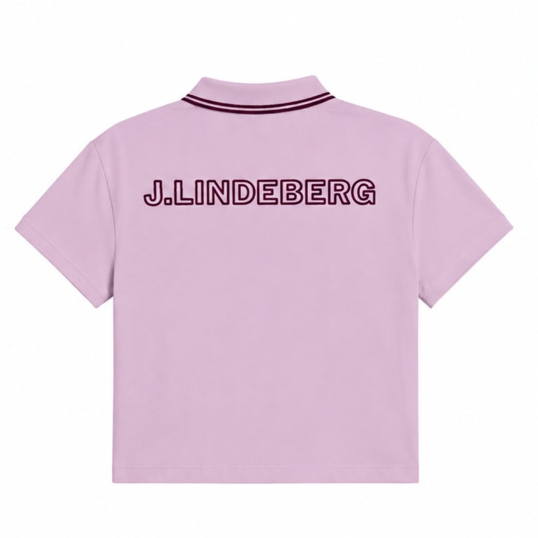 【S】注意　J.LINDEBERG　ポロシャツのみ　紫 2026AW 【レディース】 J.LINDEBERG ジェイリンドバーグ Claris Polo