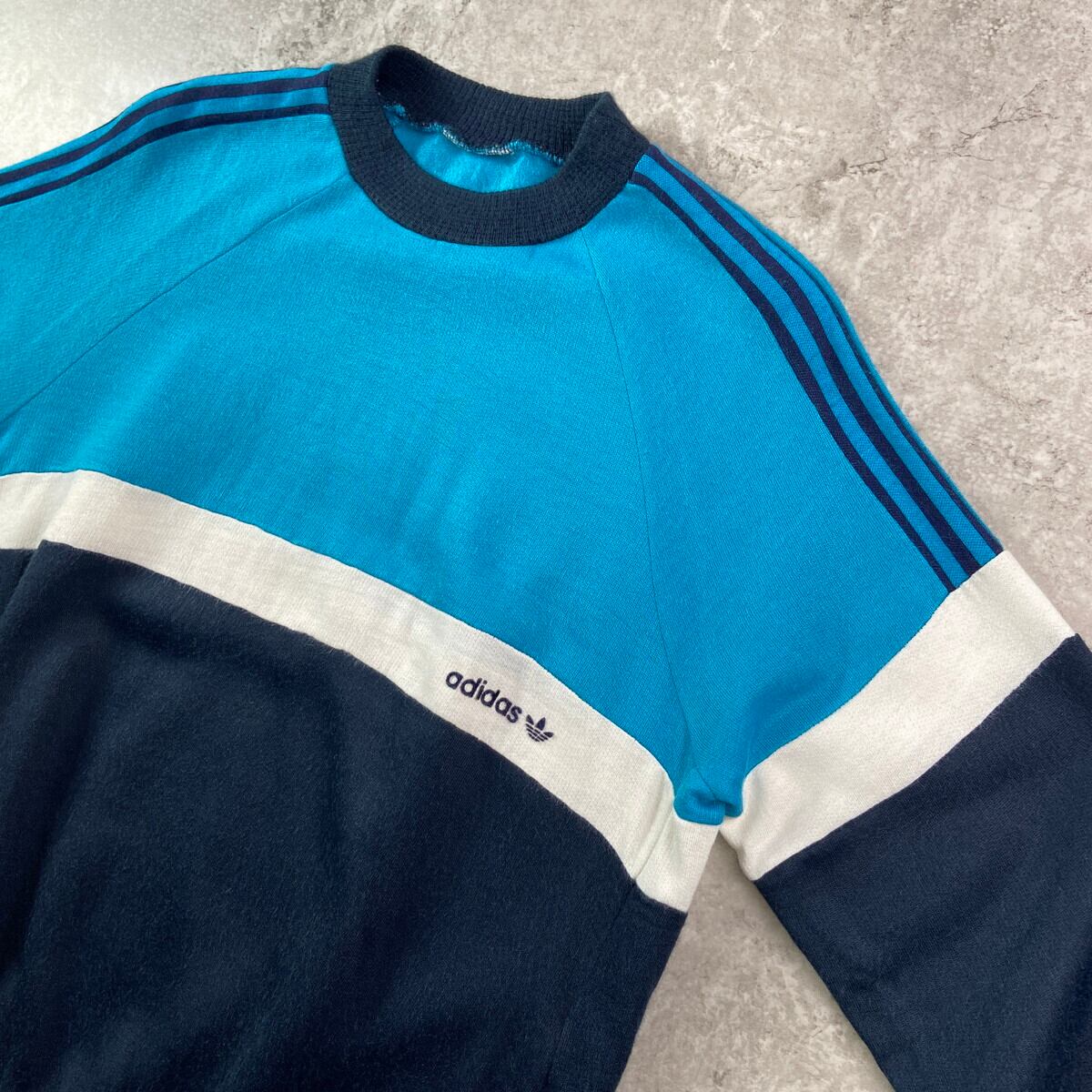 70~80年代 VENTEX社製 adidas アディダス ワンポイントロゴフェルト