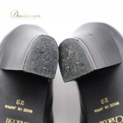 社交ダンス 衣装 シューズ 23cm ブラック系 チャコット Chacott 靴 くつ ヒール 日本製 ケース 袋 セット オープントゥ シンプル 紐 レディース ダンスシューズ ダンス衣装 ステージ イベント 練習 レッスン