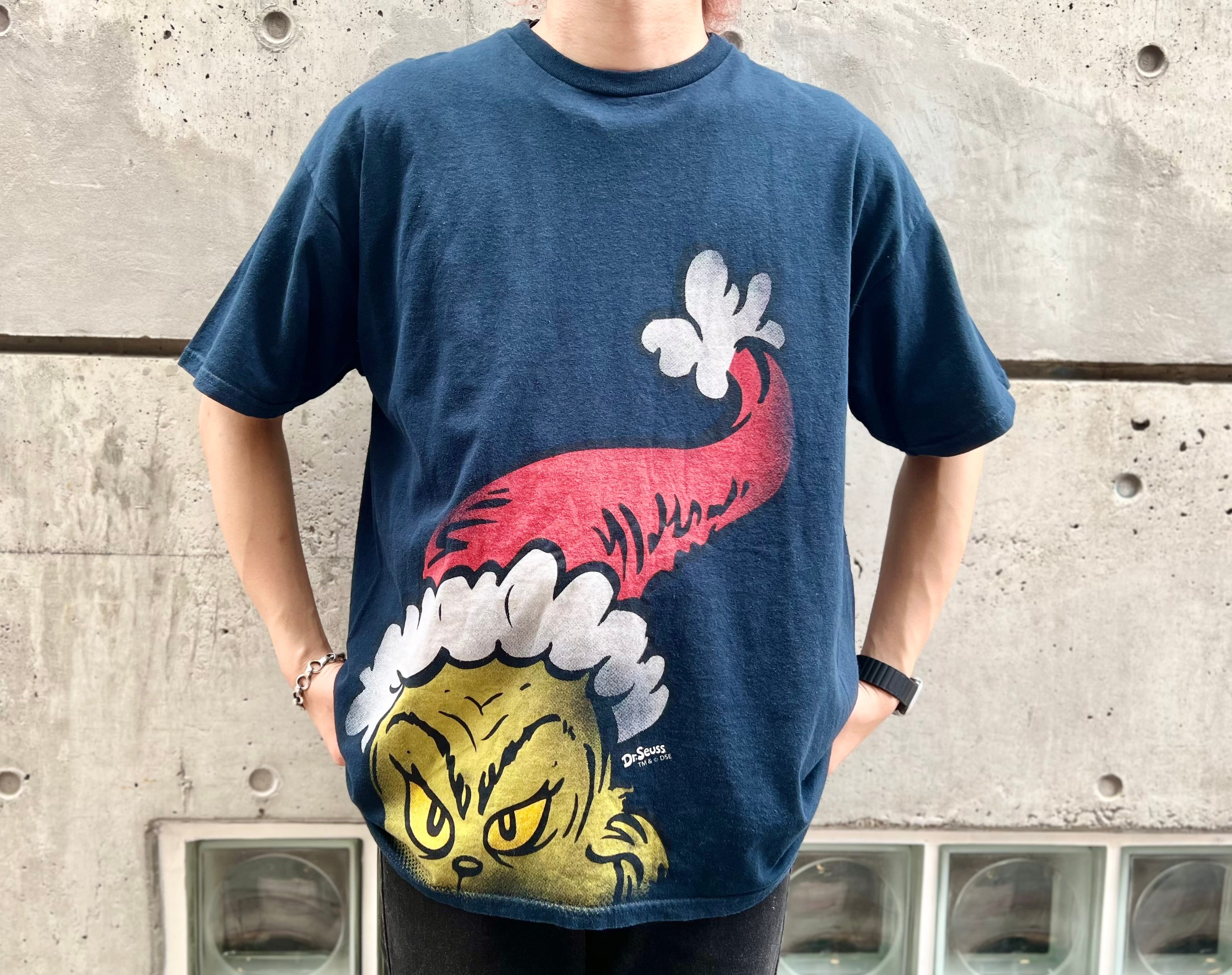 80sUSA製80s USA製 ■ キャラクター メッセージ プリント 半袖 Tシャツ ( X