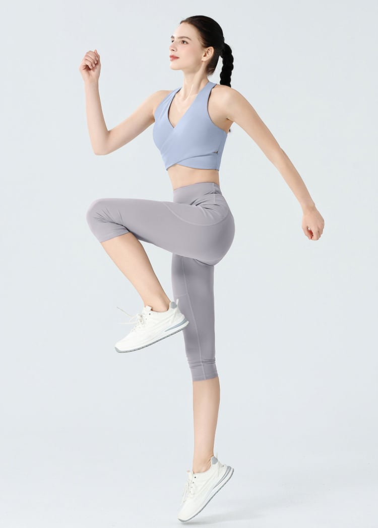メール便】ヨガ ウェア 上下セット レディース ヨガブラ／yoga304