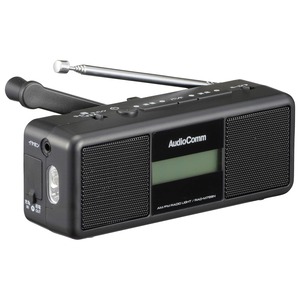 【新着特価】OHM AudioComm 手回しラジオライト RAD-M799N