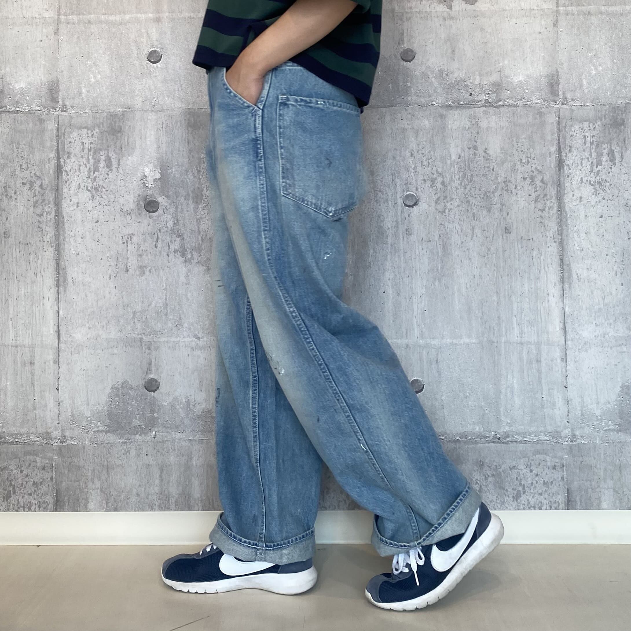 HARVESTY】BIG PAINTER DENIM PANTS ビッグペインターデニムパンツ