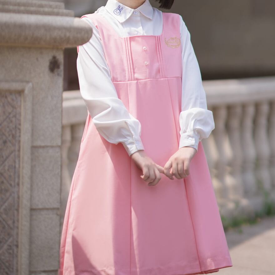 ソフトロリータ セットアップ 上下セット 制服 JK かわいい ガーリー