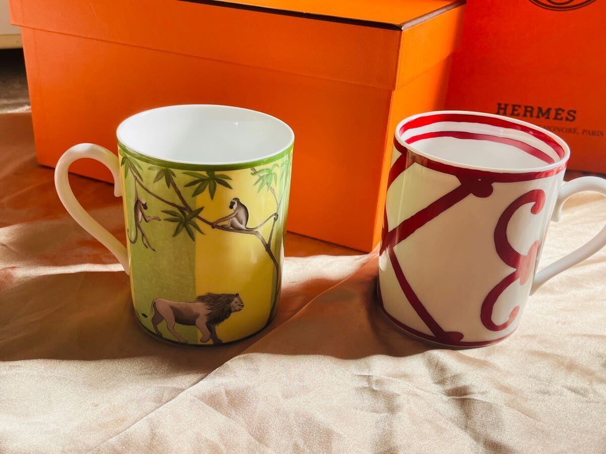 2点セット本物 未使用 HERMES エルメス ガタルキヴィール レッド