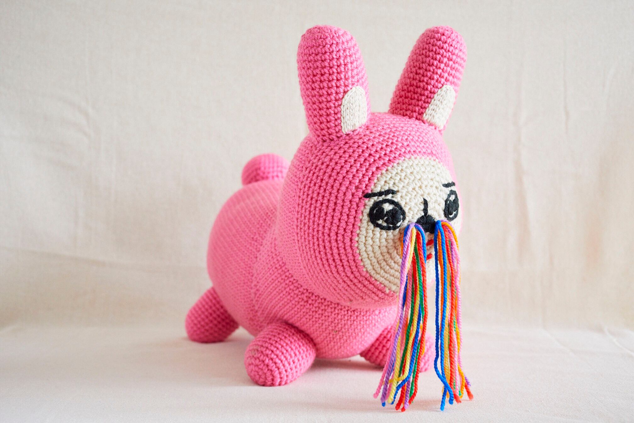 w*w様 ブタ男くんの編みぐるみ◎