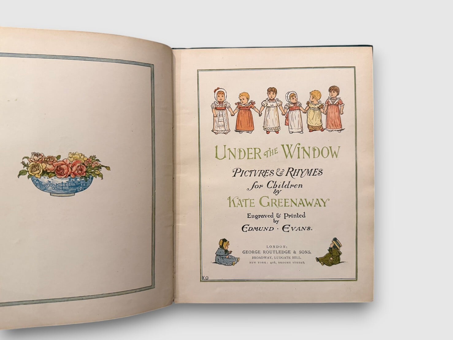 RC041】Under The Window: Pictures & Rhymes For Children /Kate