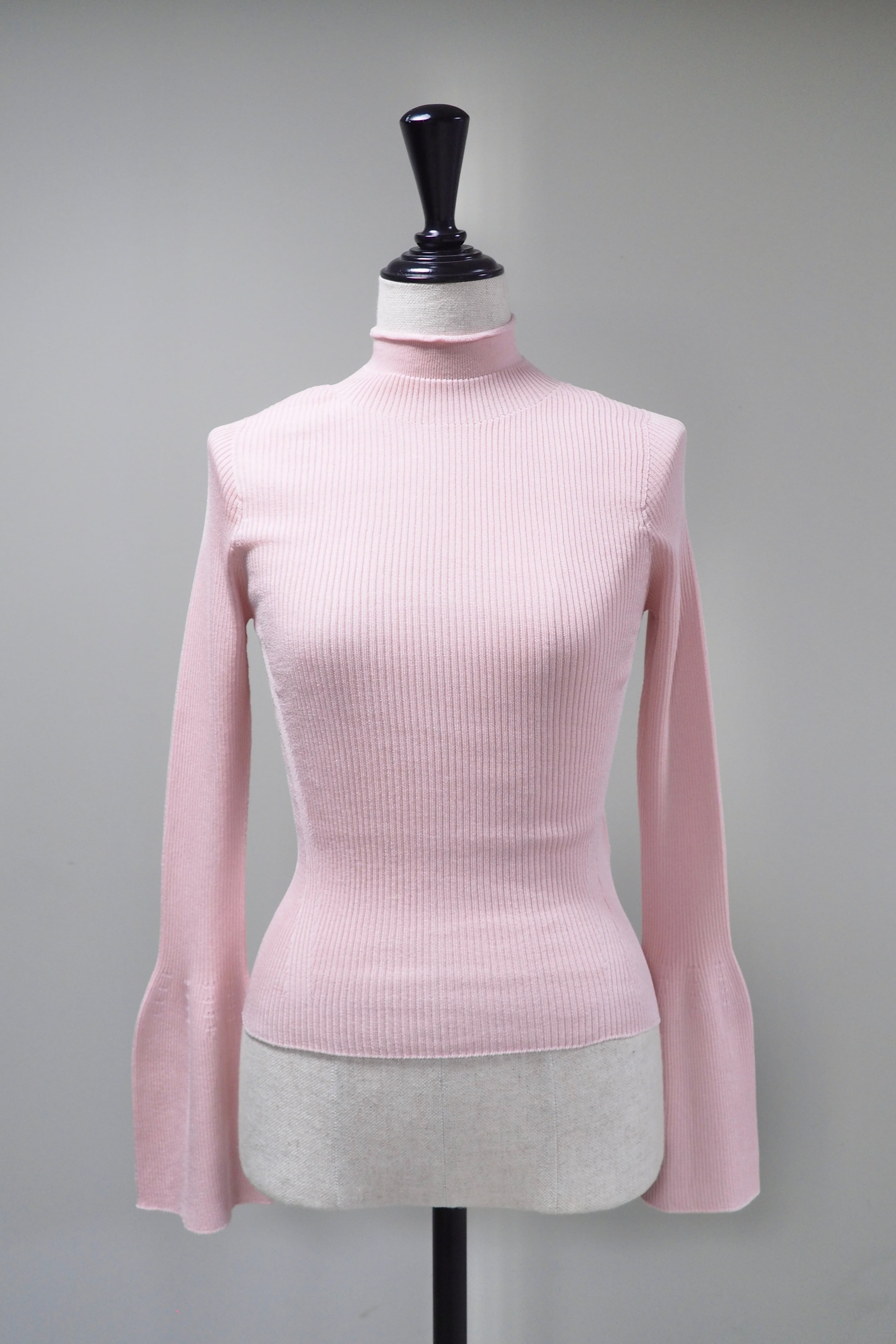 CFCL】SOFT PORTRAIT LONG BELL SLEEVE TOP -EGGSHELL PINK- | loop