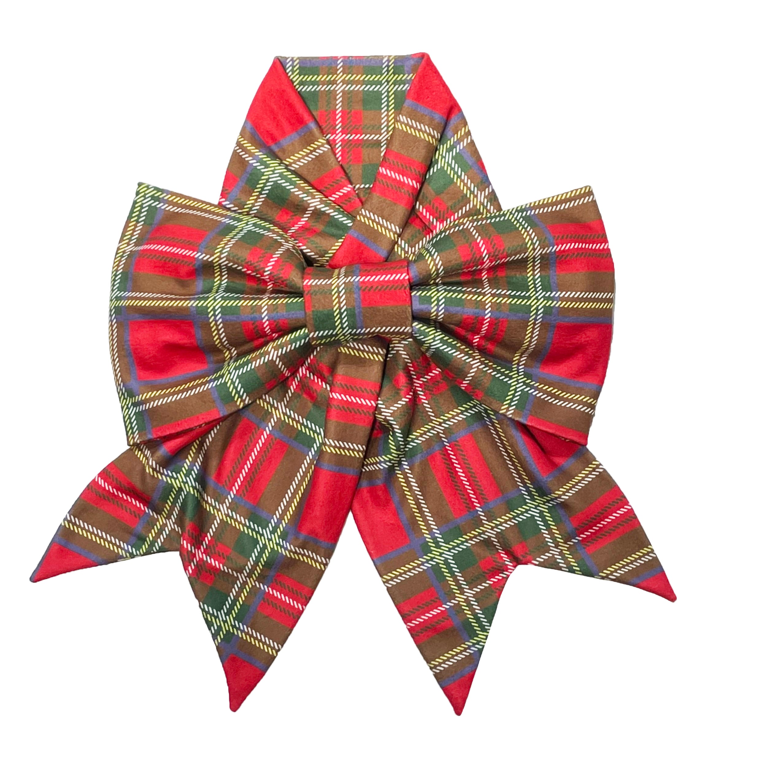 リボンマフラー RED×GREEN | HEIHEI 