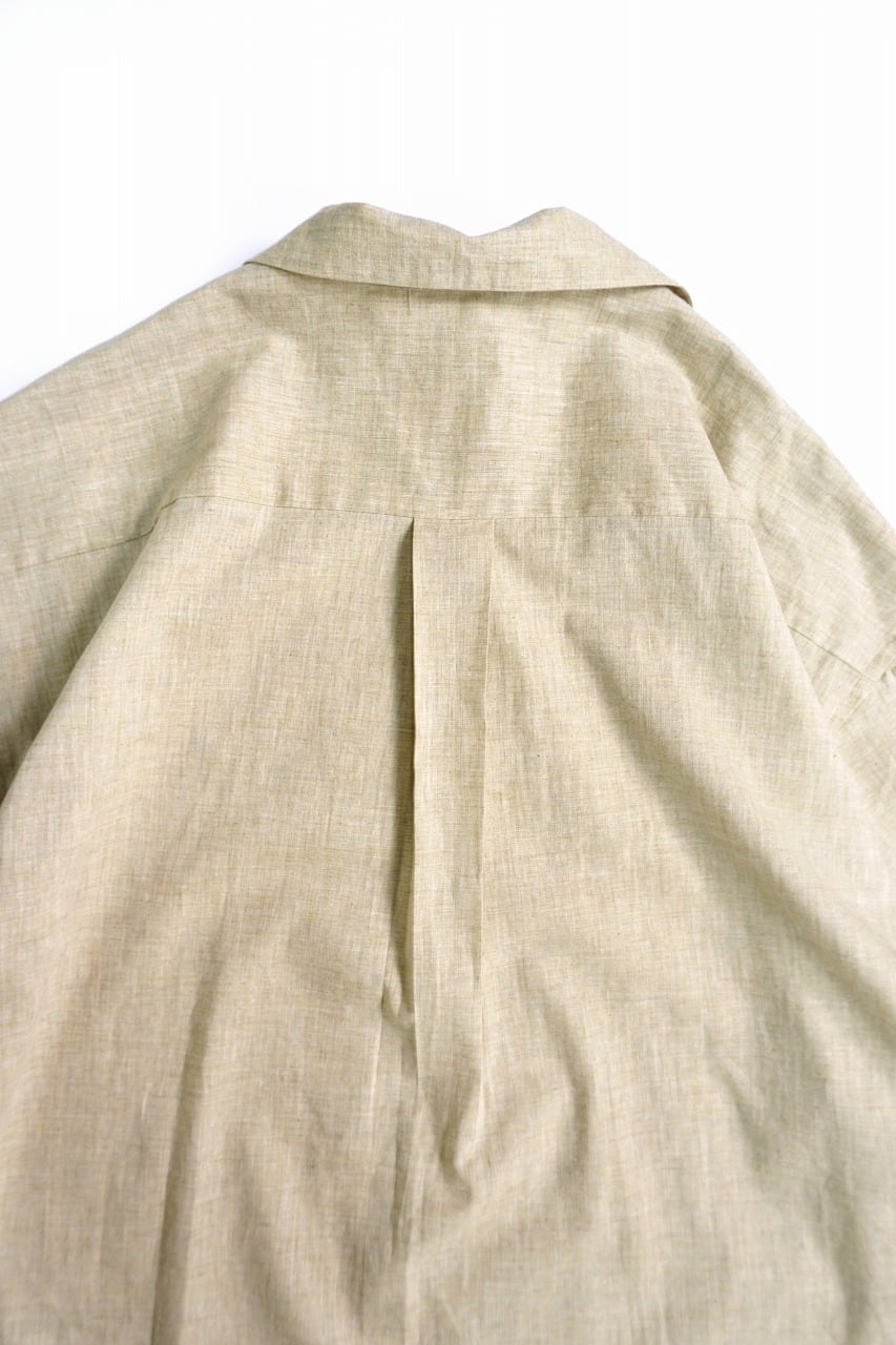 OG Co. Li. Chambray Open Collar Shirt