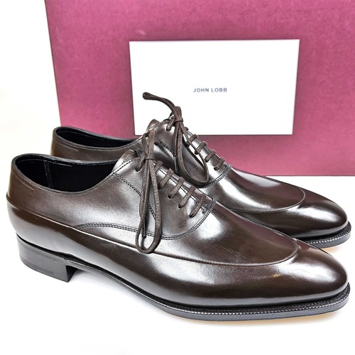 ★定価31.9万円・新品未使用★ ジョンロブ プレステージライン　エッジ EDGE　ダークブラウン　7000ラスト　サイズ7.5E　純正BOX等付属