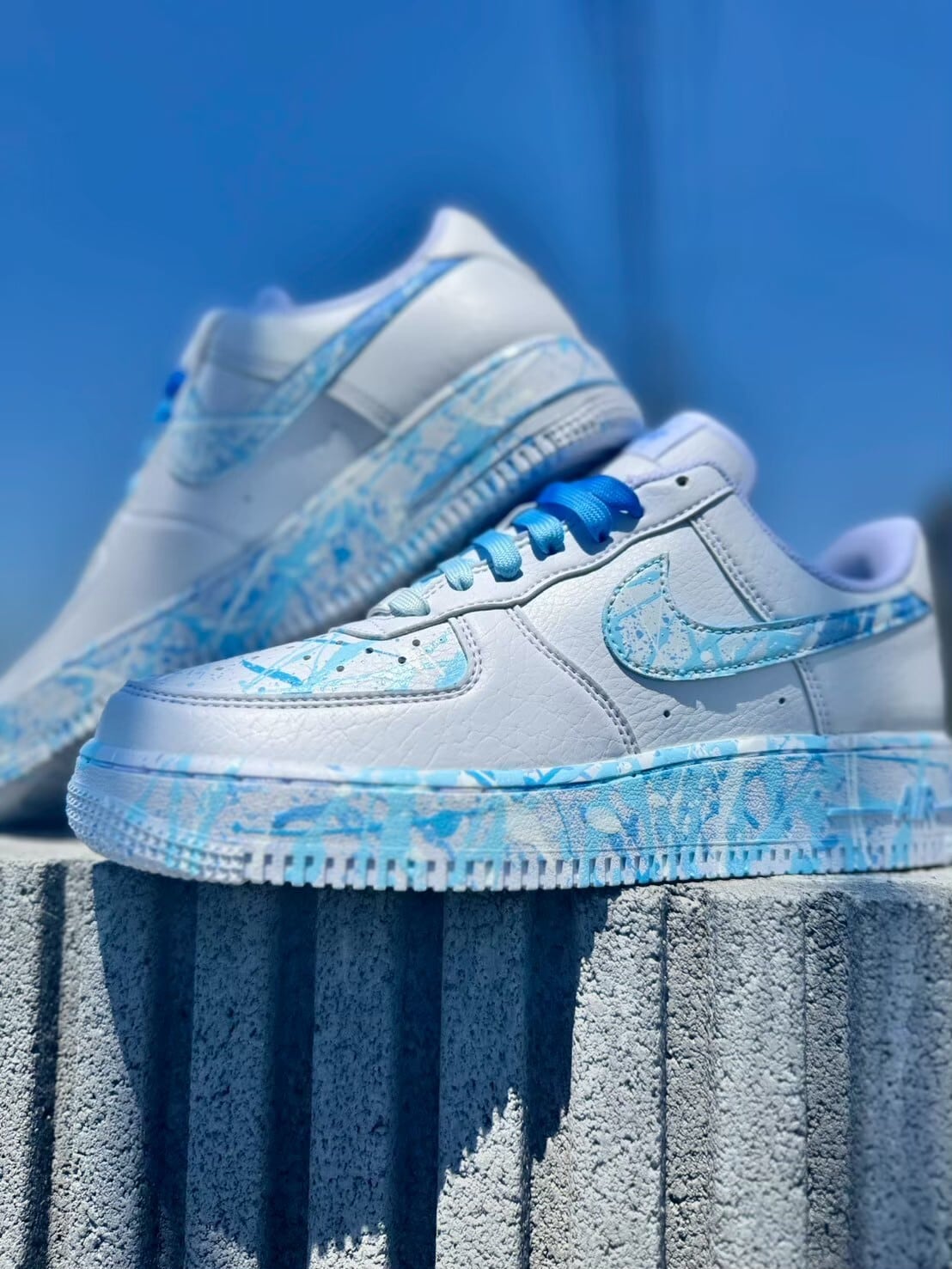 エアフォース1 カスタム　27cm NIKE AIR FORCE 1 '07 Custom Sneakers Size 27cm ナイキ エアー