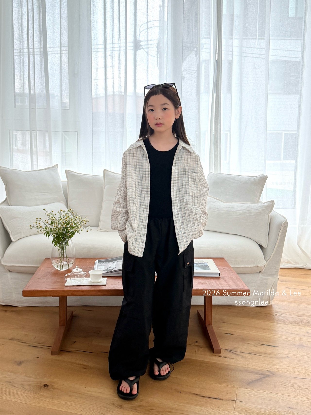 [Matilda&Lee] Summer Hardtack Pants / [마틸다앤리] 썸머건빵바지