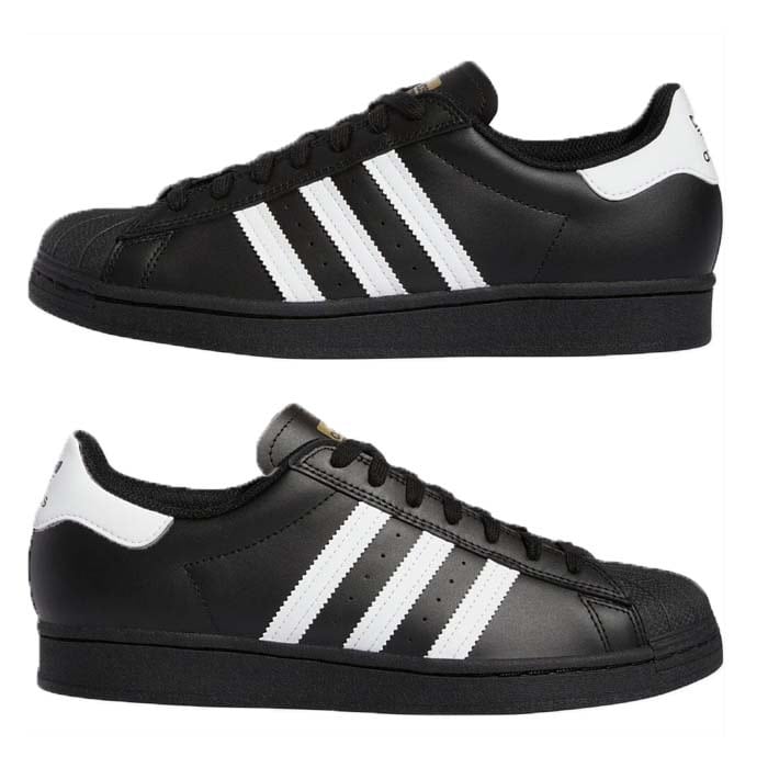 ADIDAS SKATEBOARDING SUPERSTAR ADV BLK/WHT WHT/BLK アディダス