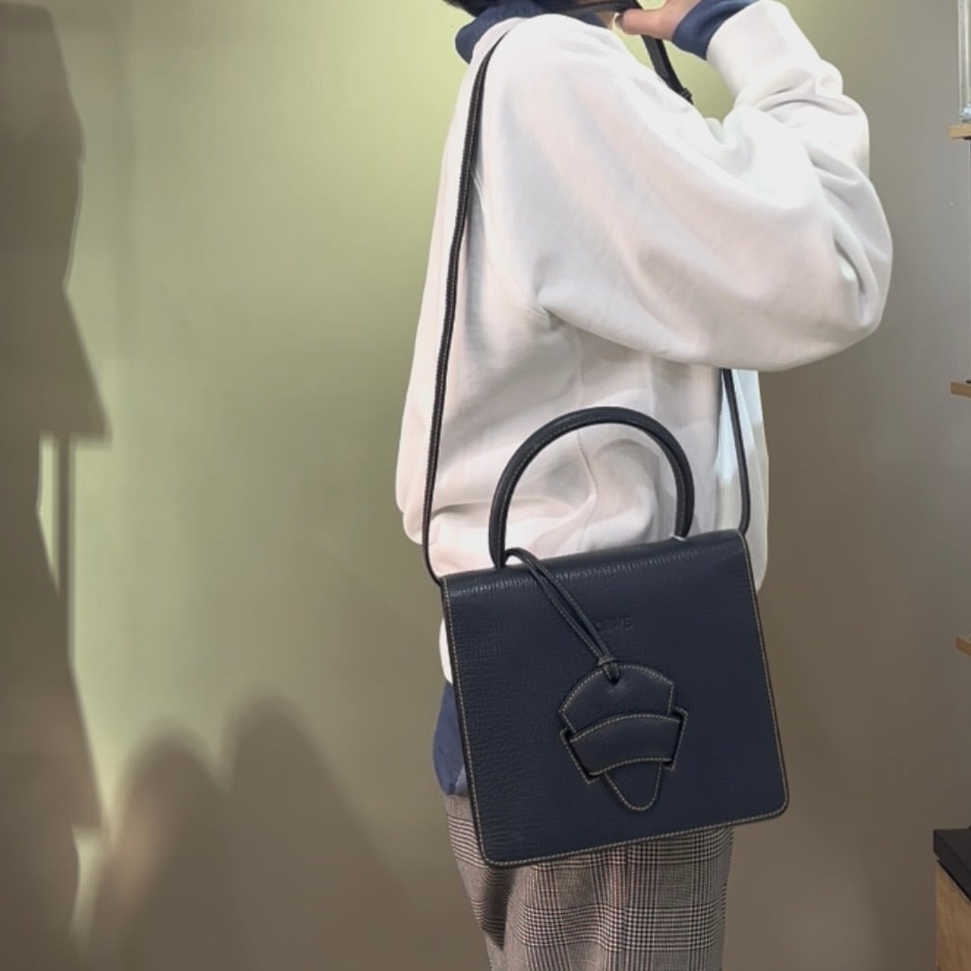 LOEWE】2294 名門レザーメゾン。ロエベ スペイン製 2WAYレザー