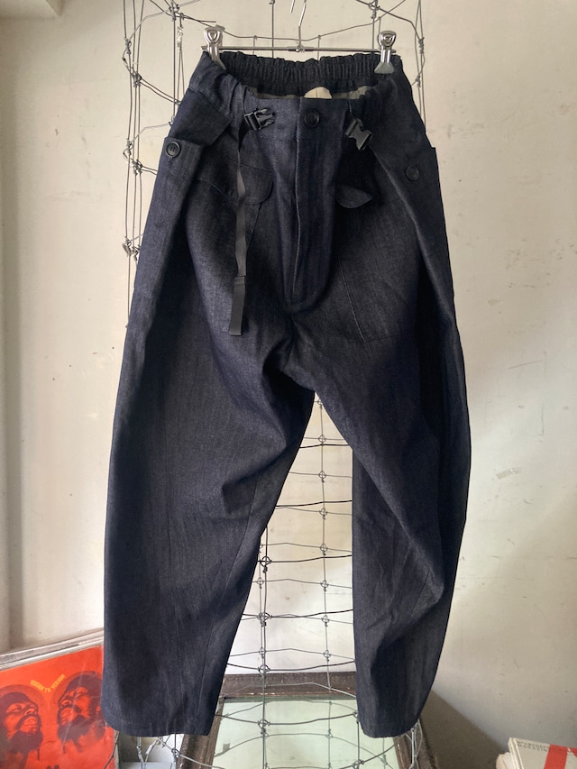 DENIM 6POCKET PANTS（indigo blue）