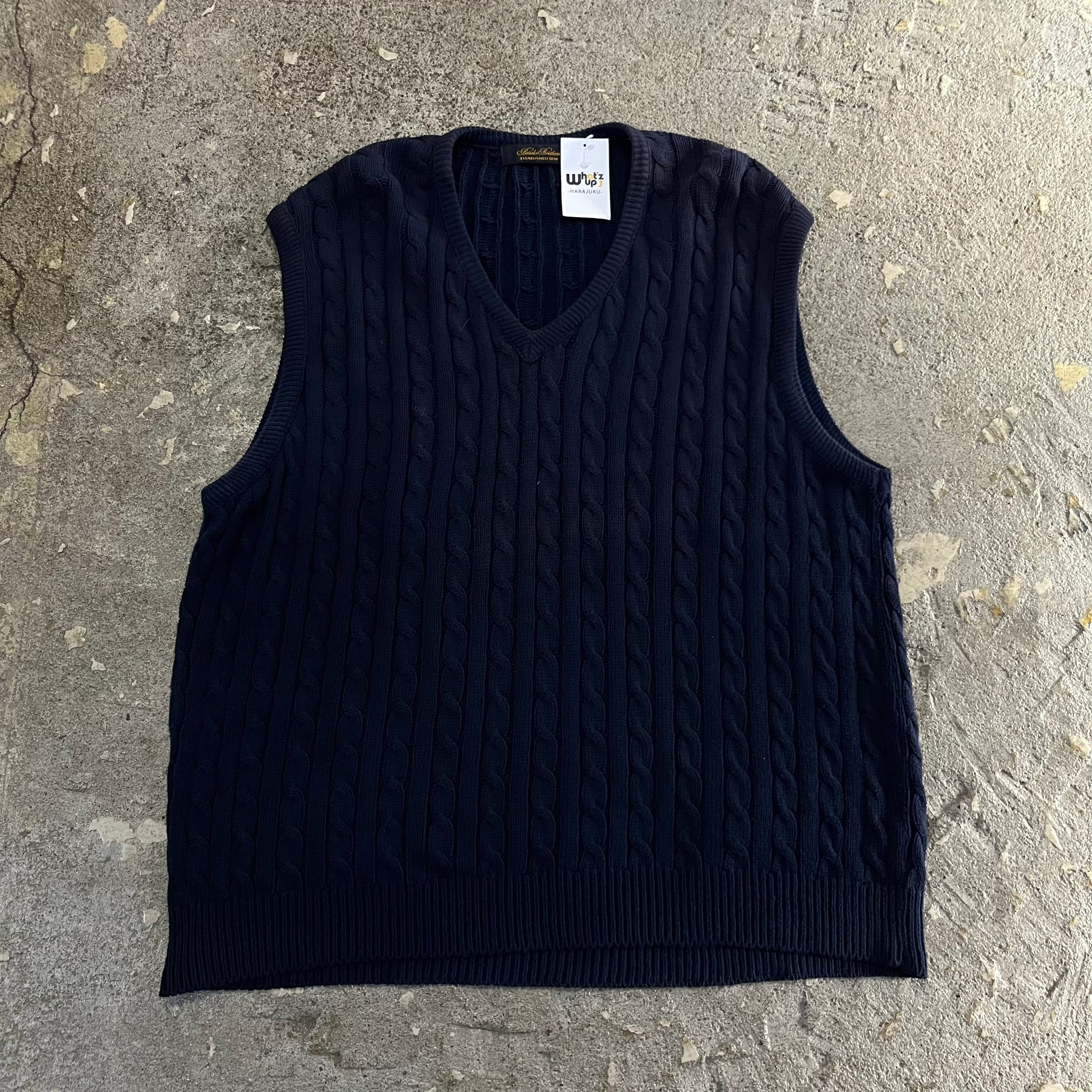 00s Brooks Brothers cotton knit vest【仙台店】 | What