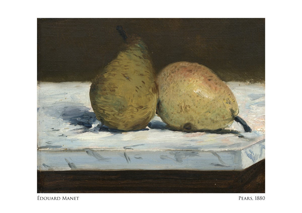 エドゥアール・マネ 梨 アートポスター 名画 絵画 アートパネル AP271