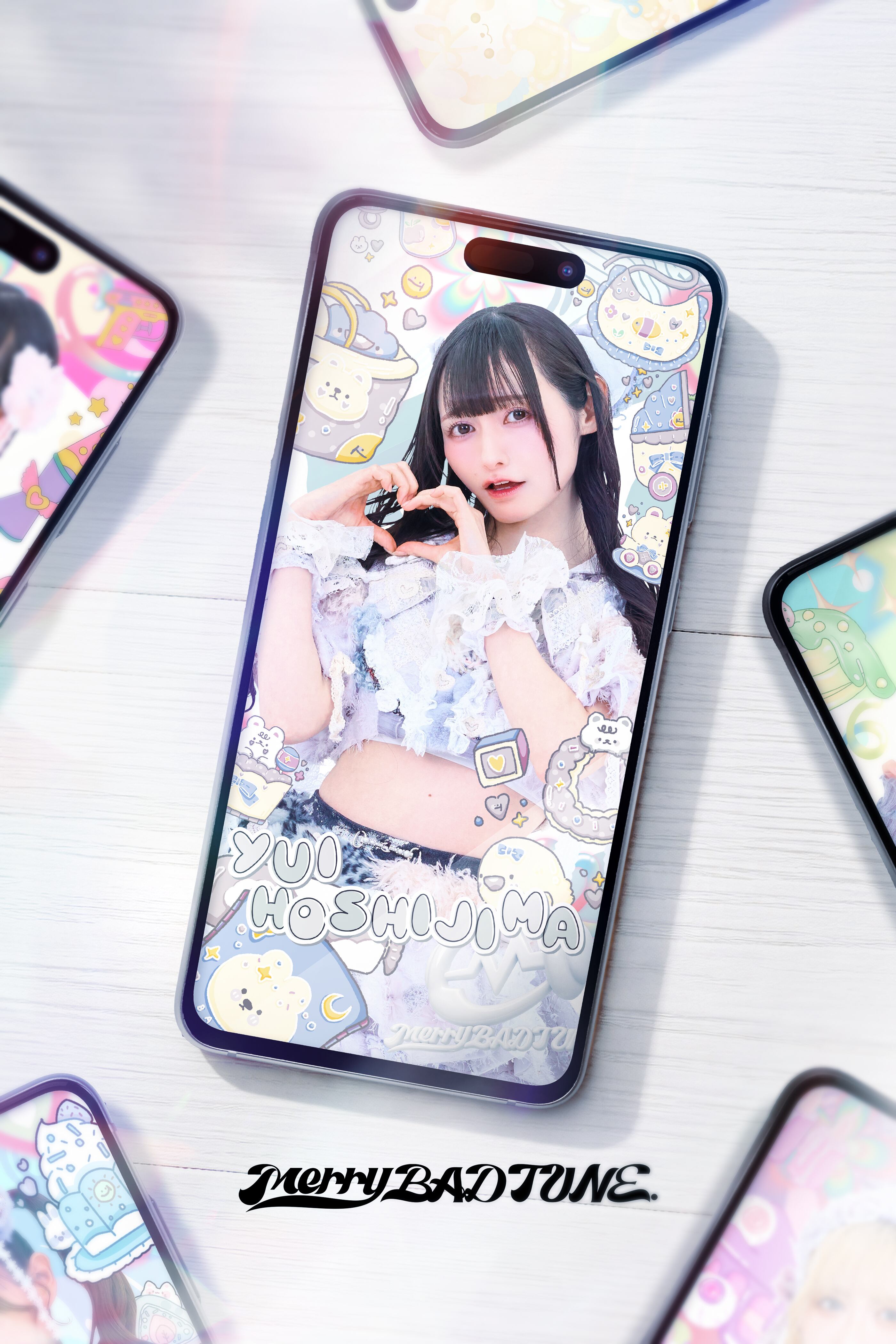 春のデート服】星島ゆいサイン&プチラクガキチェキ【オンライン限定